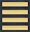 United States Army Overseas Service Bar (each stripe denotes 6 months overseas)